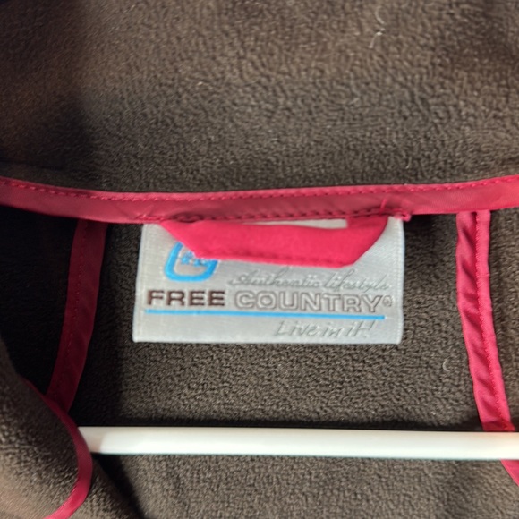 Free Country Soft Shell Fleece Lined Jacket Sz Medium - Picture 4 of 5